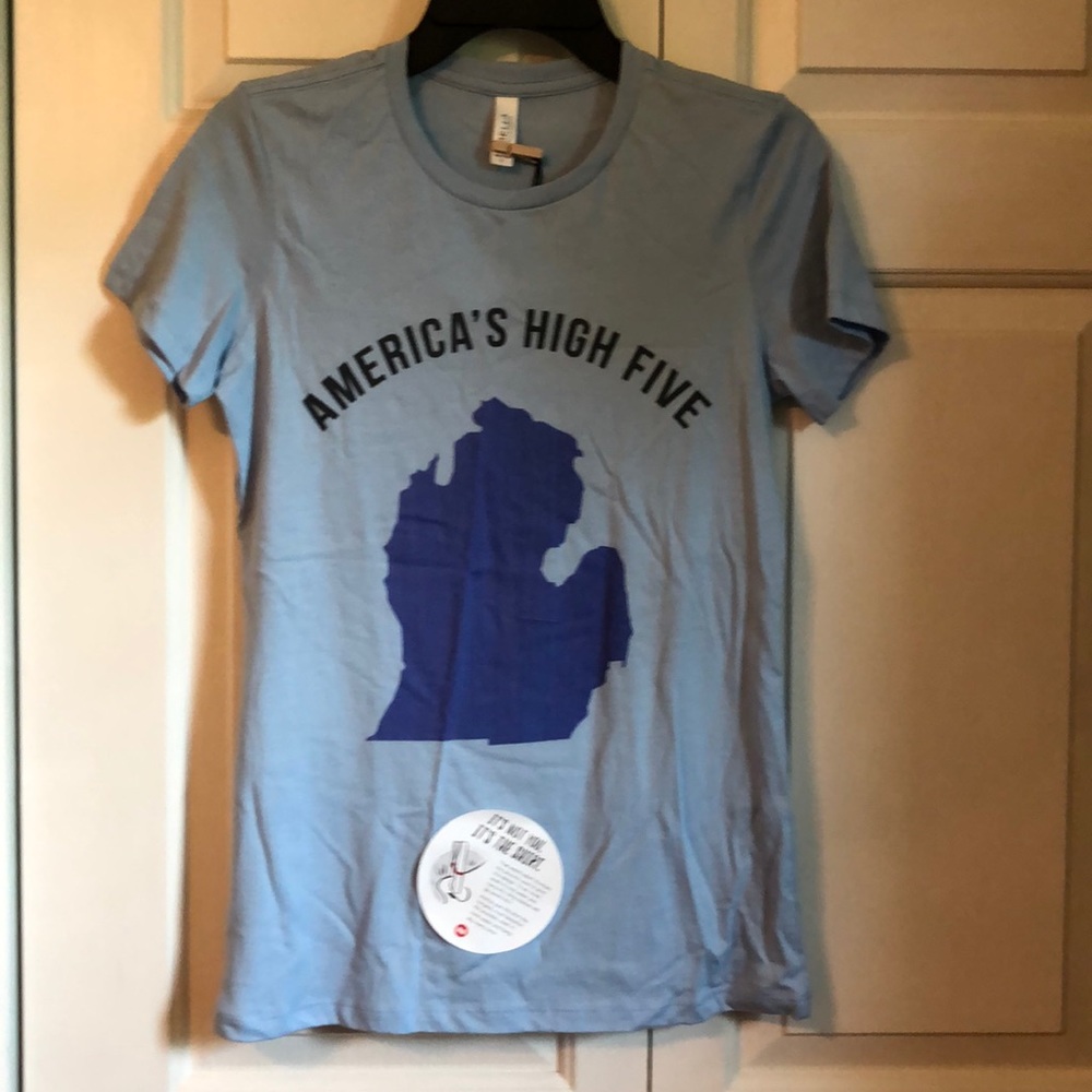 Michigan High Five Tee